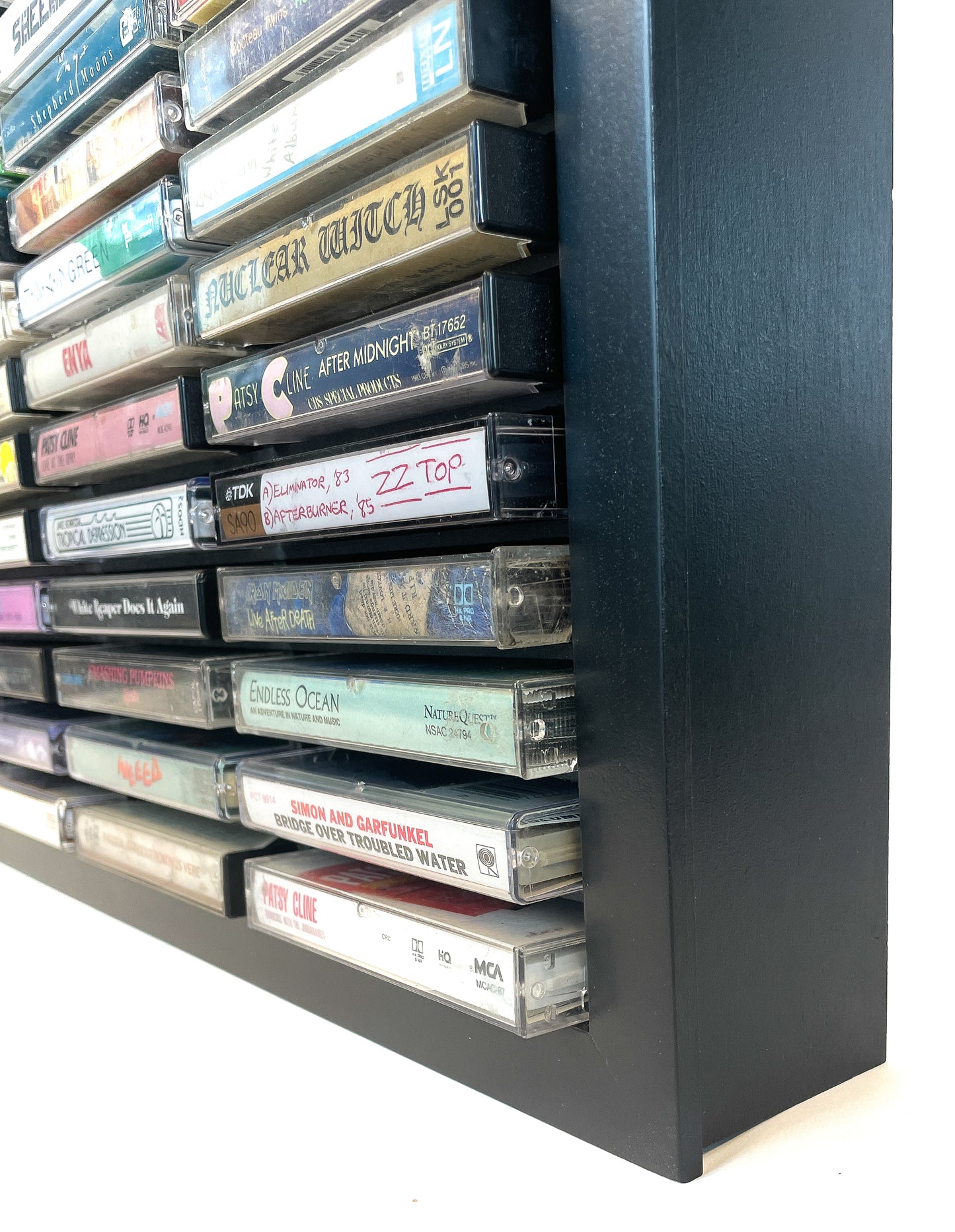 100 Cassette Tape Display Shelf