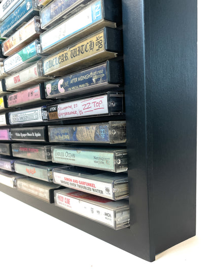 100 Cassette Tape Display Shelf