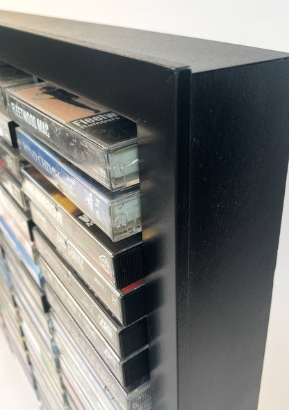 100 Cassette Tape Display Shelf