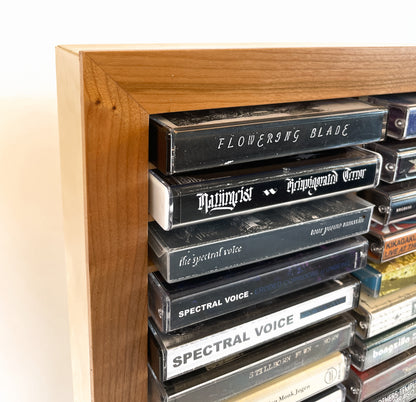 100 Cassette Tape Display Shelf