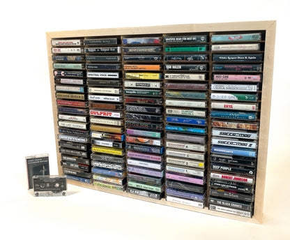 100 Cassette Tape Display Shelf