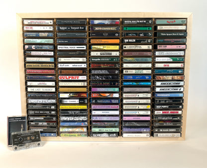 100 Cassette Tape Display Shelf