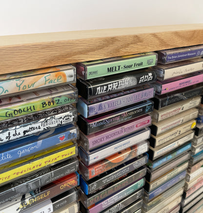 100 Cassette Tape Display Shelf