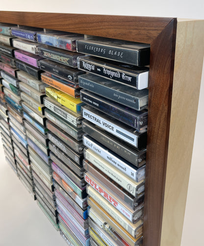 100 Cassette Tape Display Shelf